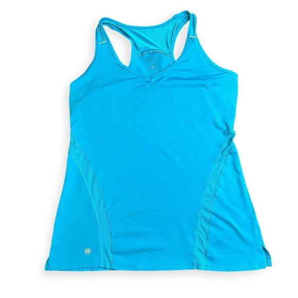 ATHLETA Women’s Blue Racerback Performance Tank Top Size Large Style #841141 - Picture 1 of 6